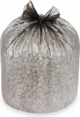 Produktbild von 1000x Mülleimerbeutel Müllbeutel 30 Liter 50 x 60 cm 'M' schwarz