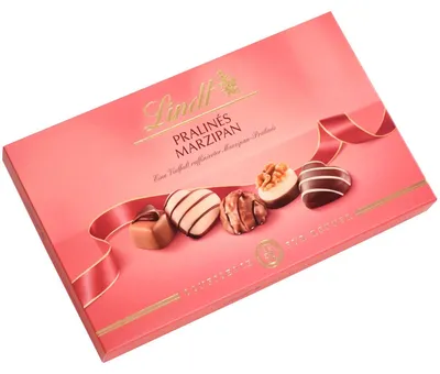 Produktbild von Lindt Für Kenner Marzipan mit köstlichen Marzipan Pralinen 125g