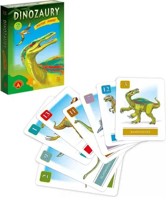 Zdjęcie produktu dla Karty Piotruś Dinozaury