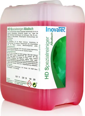 Produktbild von 5l HD Spezialreiniger Alkalisch Ultraschallreiniger Konzentrat 1:100 InovaTec
