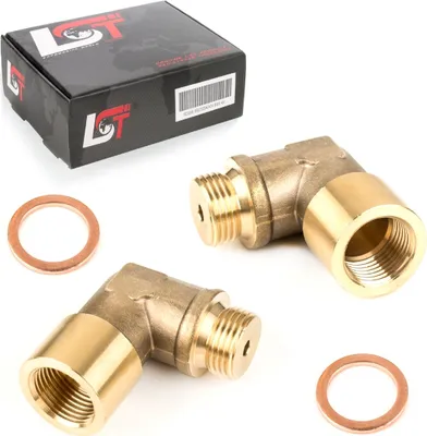 Produktbild von 2x Lambdasonde Katalysator Adapter für MAZDA für HONDA für TOYOTA für MITSUBISHI