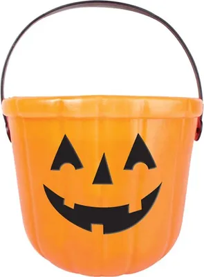 Produktbild von Kürbiseimer für Halloween-Süßigkeiten