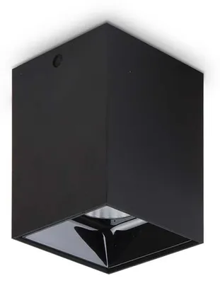 Produktbild von Moderne Deckenleuchte Nitro Aluminium Schwarz Led 15W 3000K Warmes Licht