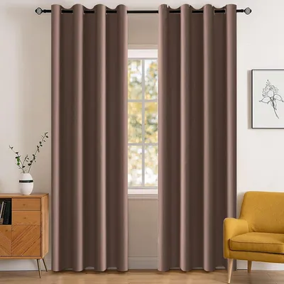 Obrázok produktu pre Záclony zatemňovacie, vodoodolné, s tepelnoizolačnými vlastnosťami, 2 kusy, 117x137 cm, vhodné do obývačky a spálne