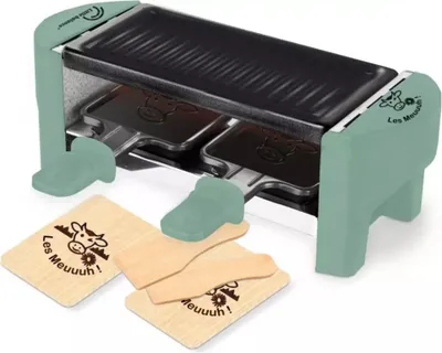 Produktbild von Raclette für 2 Personen Tannenbaumgrün - Mäh... - 8746 - Little Balance