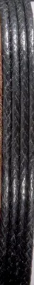 Produktbild von Glorex Baumwollkordel 1 mm 5 m, schwarz