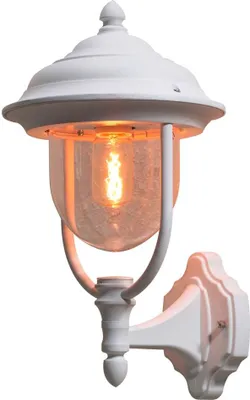Produktbild von Konstsmide Parma Up weiß lackiertes Aluminium, klares Acrylglas 7223-250