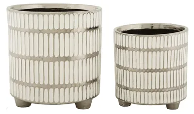 Produktbild von Vase Holder Ray Set 2 Pcs Cm Ø 22,5X24-18X19