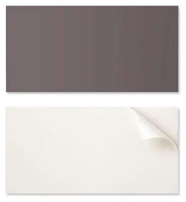Imagen del producto de Placa de PVC decorada, ideal para el pasillo, de 120 x 60 cm, color marrón
