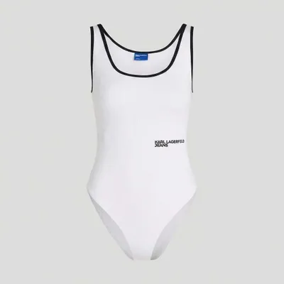 Obrázok produktu pre Karl Lagerfeld Jeans KLJ Rebré body, farba: biela