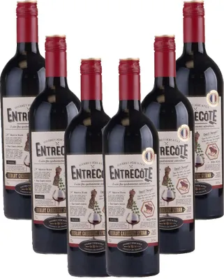 Produktbild von 6x Entrecote Merlot Cabernet Sauvignon Syrah 14% Vol. 0,75L (F)
