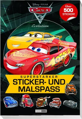 Produktbild von Disney Cars 3: Superstarker Sticker- und Malspaß