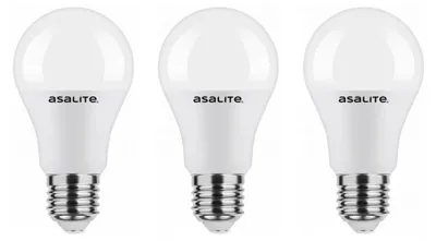 Produktbild von Asalite LED-Lampe A60 E27 12W 1200lm 4000K 220-240V 3 Stück