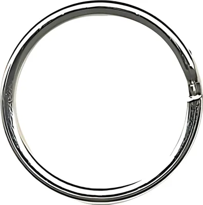 Produktbild von Alco Schlüsselring Stahl glanzvernickelt 15mm Ø 10 ST