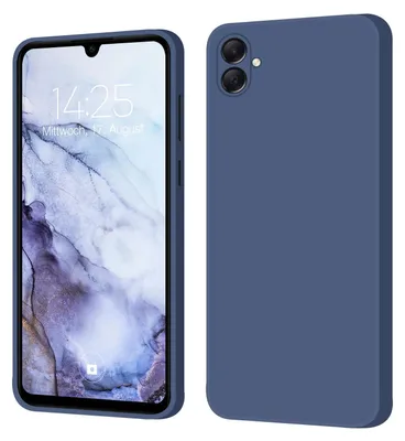 Produktbild von Hülle für Samsung Galaxy A05 Case Cover Bumper Smartphone Softgrip Schutzhülle Farbe: Lavendelblau