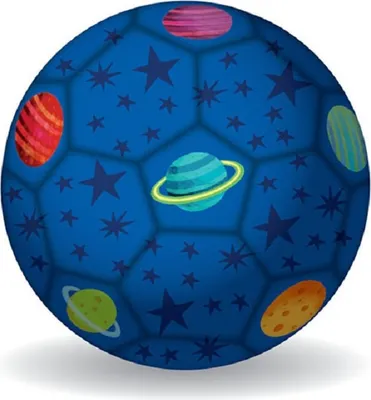 Produktbild von Fußball 18 cm - Weltraum