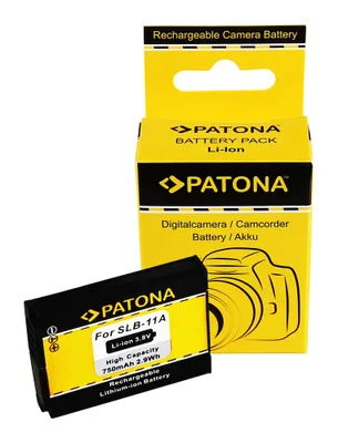Immagine prodotto di Batteria PATONA per Samsung SLB-11A, CL, CL65, CL80, SLB-11A, EC, ECWB100B – 3,7 Volt, 750 mAh