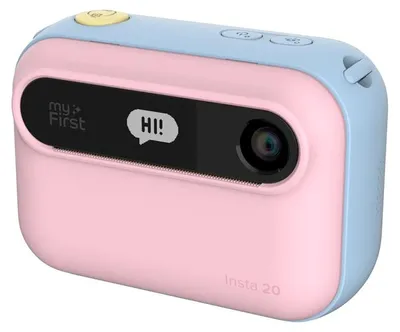 Zdjęcie produktu dla myFirst Insta 20, Niebieski, Różowy, Czarny, 1920 x 1080 px, MicroSD (TransFlash), 32 GB, 16 MP, 7,62 cm (3")