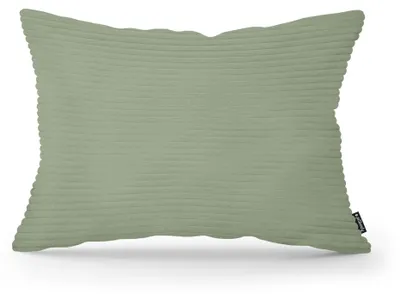 Imagen del producto de Cojín decorativo de pana ancha Verde grisáceo 40 × 55 cm