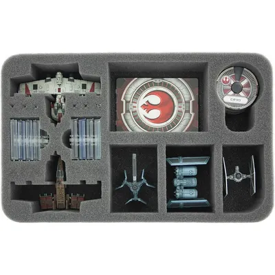Productafbeelding van Schuimrubberinlegstuk voor 2 K-Wing Star Wars X-WING en accessoires