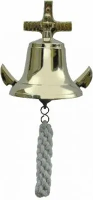 Produktbild von Glocke mit Anker-Wandhalterung 12 cm