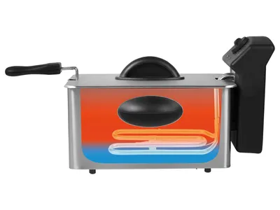Image de Princess 182642 Friteuse - Friteuse - 4 l - 0,8 kg - 160 °C - 190 °C - 4 personne(s) (01.182642.01.001)