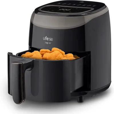 Imagen del producto de Freidora de aire Ufesa Jaguar, 3,5 litros, con 8 programas preestablecidos, 12