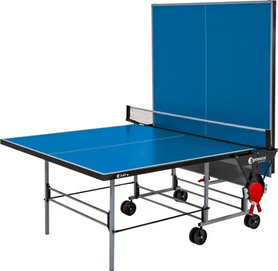 Image de Sponeta S 3-47 e table de ping-pong d'extérieur, 5mm, bleu, avec filet ; 206.7410/L