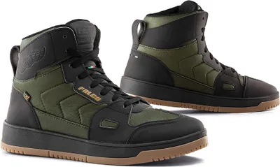 Immagine prodotto di Scarpe da moto Falco Harlem, nero/verde scuro, 44