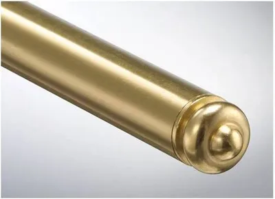 Produktbild von Läuferstange | Messing | Messing poliert | Länge 1000 mm | Treppenläuferstange | 1 Stück