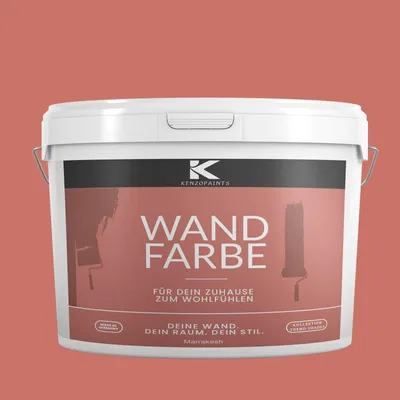 Produktbild von Kenzopaints 10Liter Wandfarbe Designfarbe Innenfarbe - Marrakesh