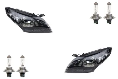 Produktbild von Scheinwerfer passend für Renault Megane III 08-12 mit H7 H7 Satz L R 260602545R 260602446R 260102973R 260103187R Johns
