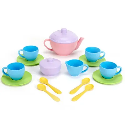 Obrázek produktu pro Green Toys Tea Set, Kuchyň a jídlo, 2 rok/roky