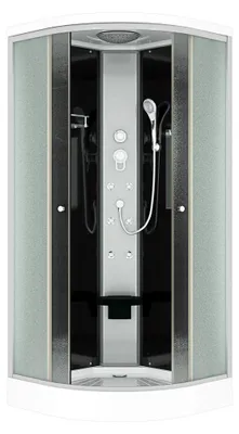 Produktbild von Duschkabine Fertigdusche Dusche Komplettkabine D10-23M0 100x100 cm