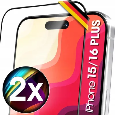 Zdjęcie produktu dla Szkło ochronne iPhone 15 Plus 16 Plus 6,7" + ramka montażowa