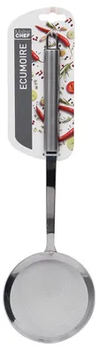Schuimspaan aus Edelstahl, Einzelgitter, 47,5 cm