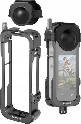 Productafbeelding van Frame Mount Bevestigingssysteem, Behuizing, Frame. 2x ISO-aansluiting voor GoPro + Afdekplaat voor Insta360 X4 / PU981B