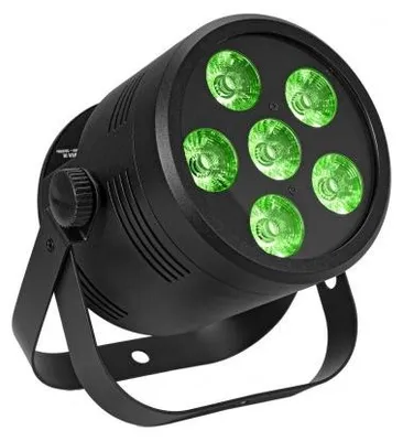 Productafbeelding van EUROLITE LED Silent Par 6 QCL vloerlamp (51915340)