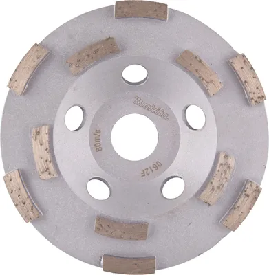 Image de Makita meule diamantée, 125 x 22,23 mm 2 segments - argent - 125 x 22,23 mm