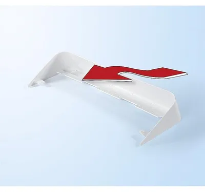 Immagine prodotto di Spoiler 40x40 per tetto cofano bianco