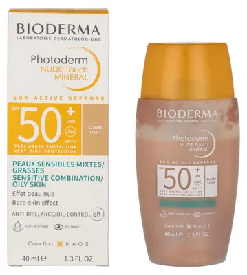 Productafbeelding van Bioderma Photoderm Nude Tm Spf50+ 40 Ml