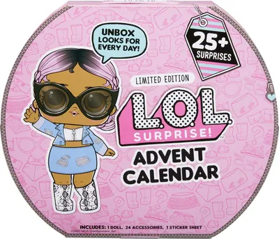 Produktbild von LOL Surprise OMG Adventskalender mit neuem Thema