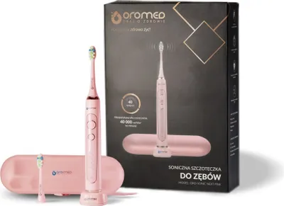 Zdjęcie produktu dla Szczoteczka soniczna ORO SONIC NEXT PINK OROMED
