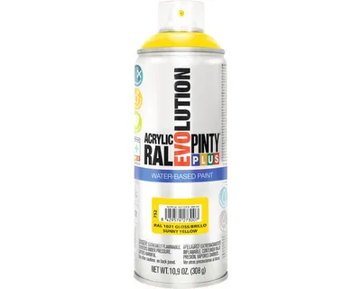 Obrázek produktu pro Barva ve spreji PINTYPLUS EVO vodní báze 400ml RAL1021