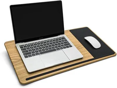 Immagine prodotto di Cuscino per laptop, supporto per notebook, nero