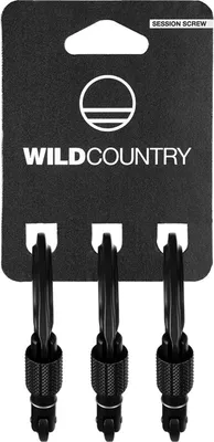 Produktbild von Wildcountry Session Screw Karabinerhaken 3 Einheiten Durchsichtig  Durchsichtig One Size