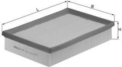 Image de MAHLE Filtre d'habitacle LA 489 Filtre à pollen