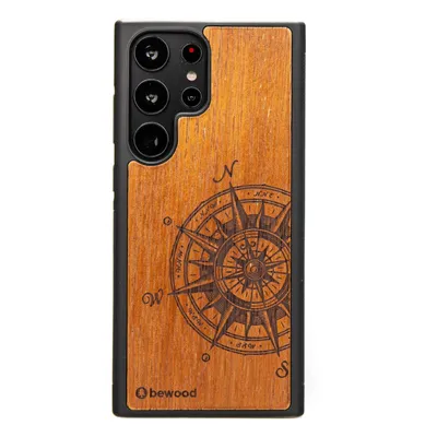 Obrázek produktu pro Pouzdro Drewniane Na Samsung Galaxy S23 Ultra Bewood Traveler Merbau