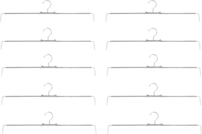 Produktbild von Mawa Rockbügel "Rofit" 29-50 cm silberfarben 10er Set