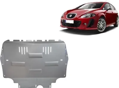 Image de Protection anti-encastrement en aluminium pour Seat Leon